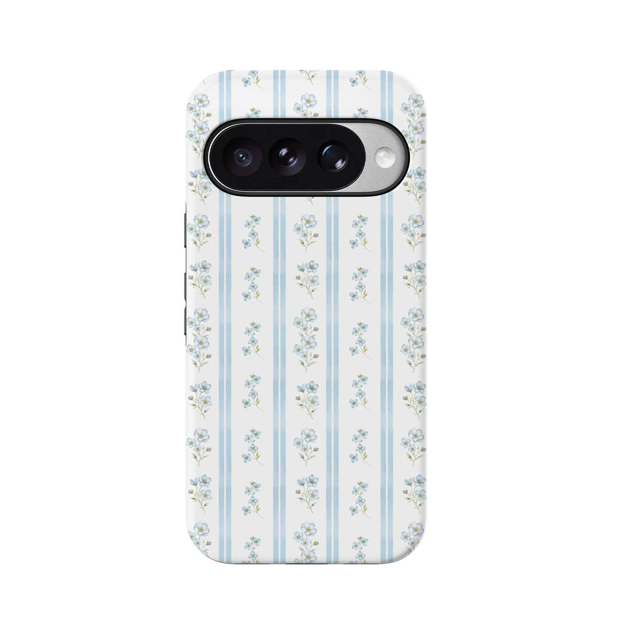 Cottage Stripe | Blue Floral Case