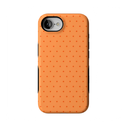 On the Dot | Orange Polka Dot Case