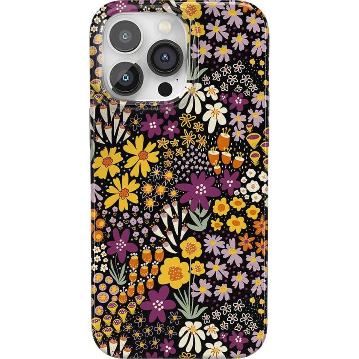Falling for You | Plum Floral Case