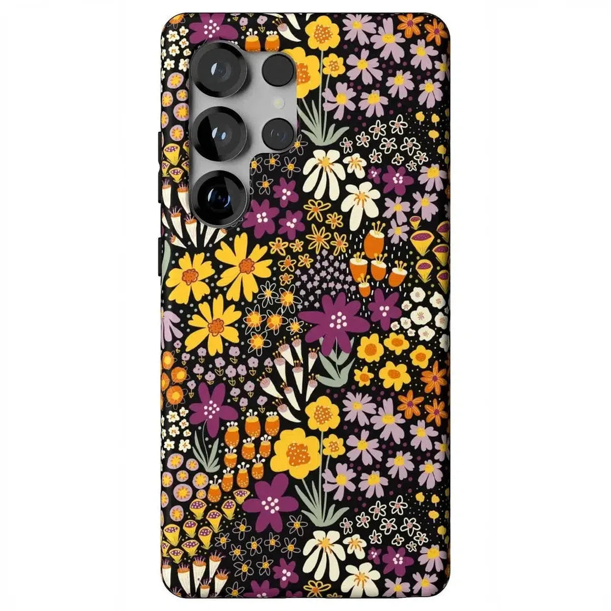 Falling for You | Plum Floral Samsung Case