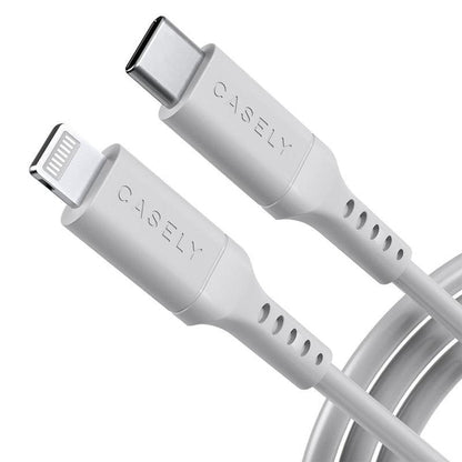 Fast Charging Cable | MFi Certified Lightning to USB-C Cord - White Cord