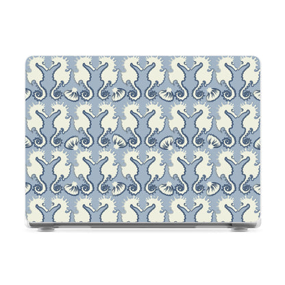 Seahorse Drift | Coastal Blues Laptop Shell