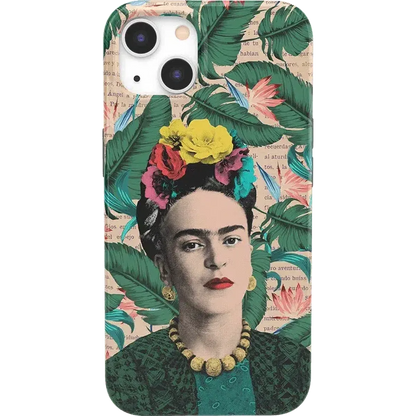 Find Your Muse | Frida Kahlo Portrait Floral Case