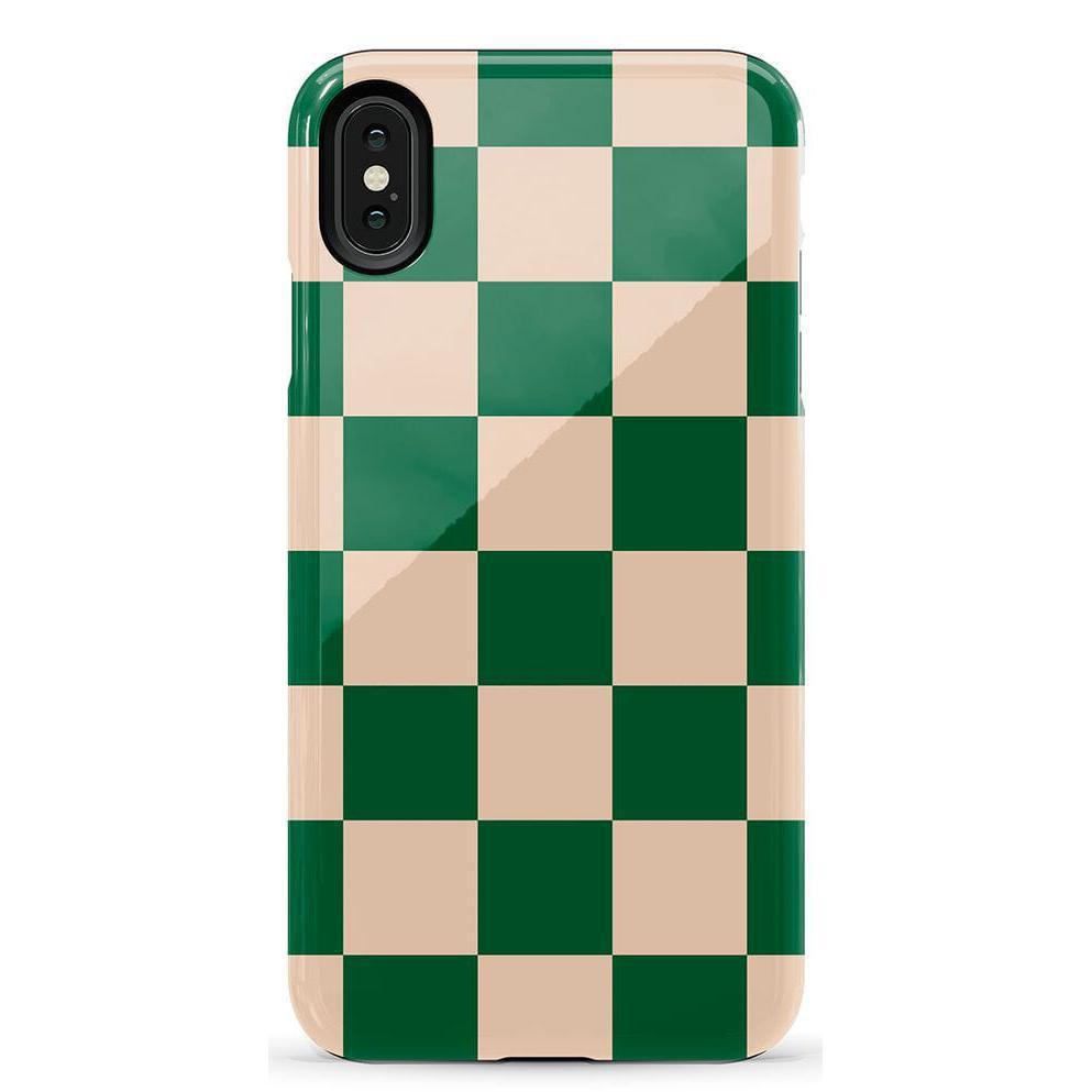 Fit Check | Green Checkerboard Case