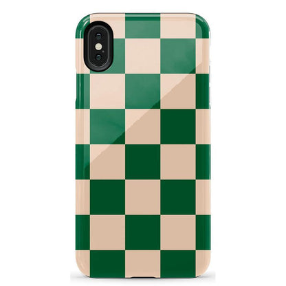 Fit Check | Green Checkerboard Case