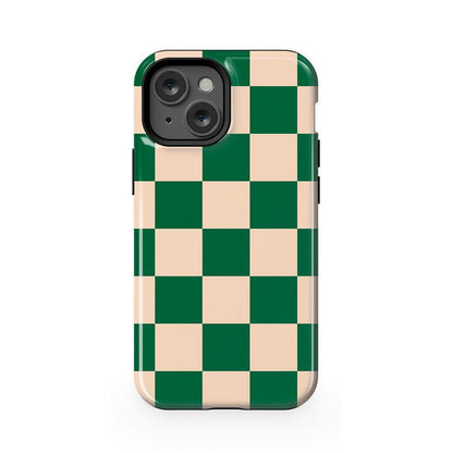 Fit Check | Green Checkerboard Case