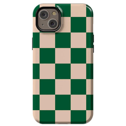 Fit Check | Green Checkerboard Case