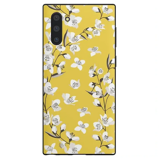 Floral Forest | Yellow Cherry Blossom Floral Samsung Case