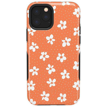 Flower My World | Burnt Orange Floral Case