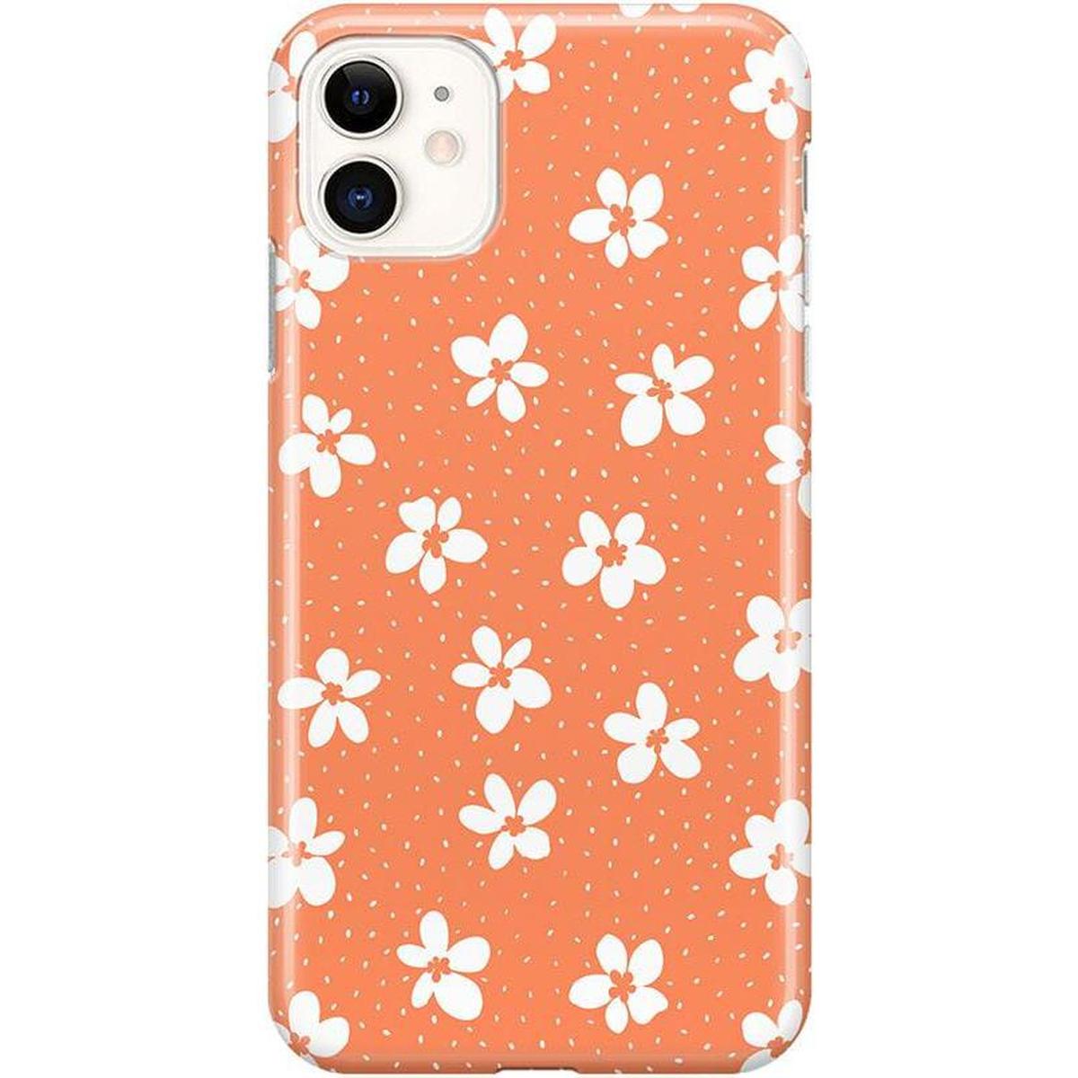 Flower My World | Burnt Orange Floral Case
