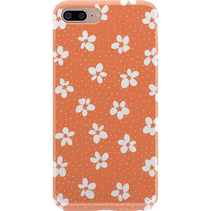 Flower My World | Burnt Orange Floral Case
