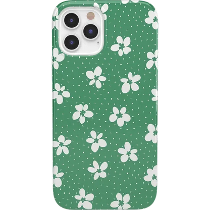 Flower My World | Jade Green Floral Case