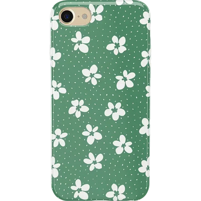 Flower My World | Jade Green Floral Case