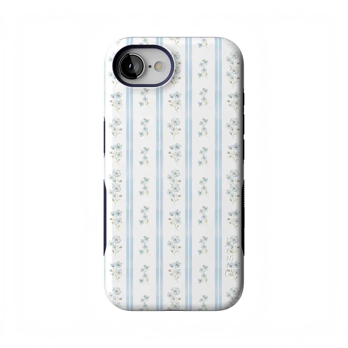 Cottage Stripe | Blue Floral Case