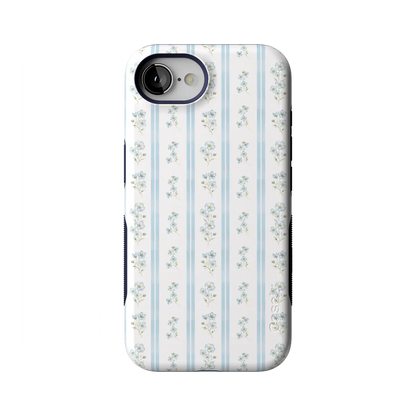 Cottage Stripe | Blue Floral Case