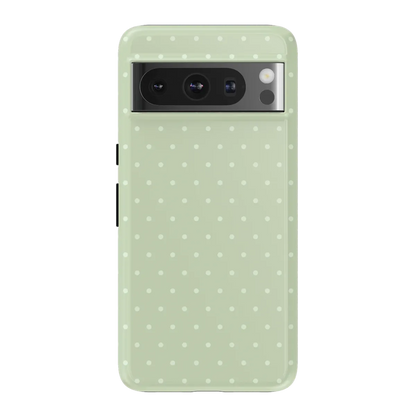 On the Dot | Green Polka Dot Case