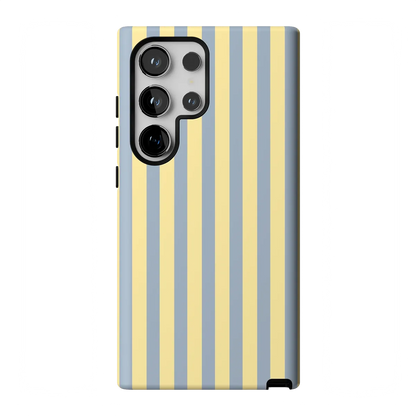 Coastline Stripes | Blue & Yellow Case