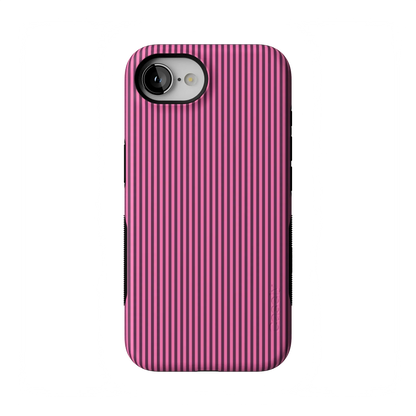 Stripes and the City | Pink & Purple Pinstripe Case