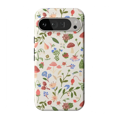 Garden Party | Mushroom Floral Case
