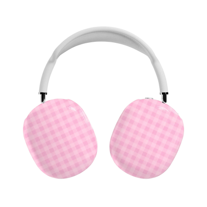 Sweet Jam | Light Pink Gingham AirPods Max Case