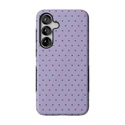 On the Dot | Purple & Plum Polka Dot Case