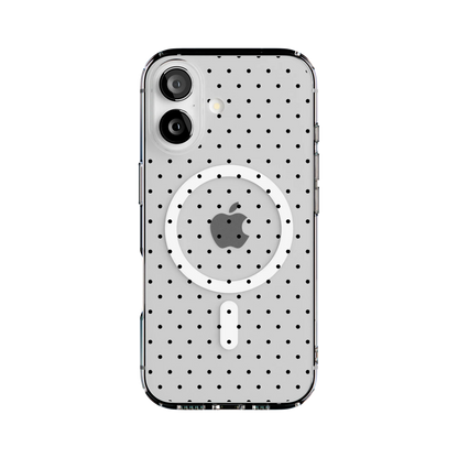 On the Dot | Black Polka Dot Case