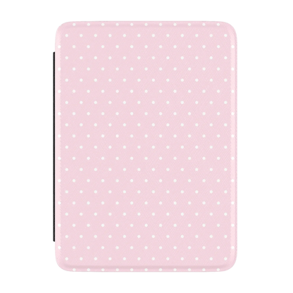 On the Dot | Pink & White Polka Dot Kindle Case