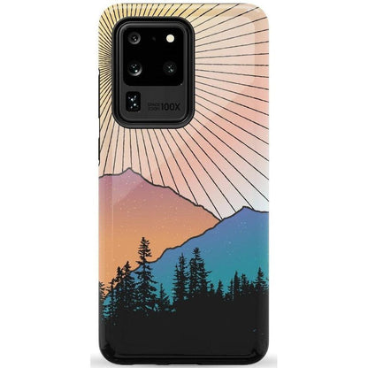 Golden Hour | Mountain Sunset Samsung Case