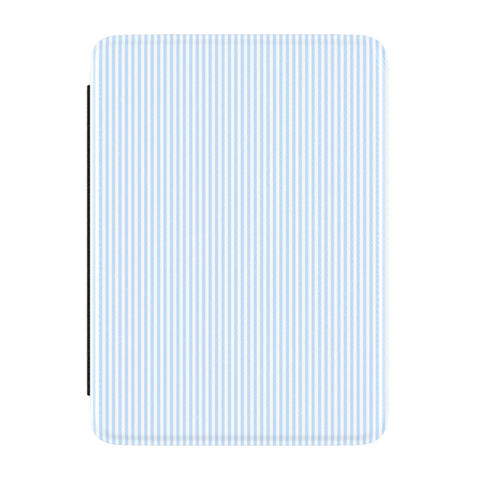 Stripes and the City | Light Blue Pinstripe Kindle Case