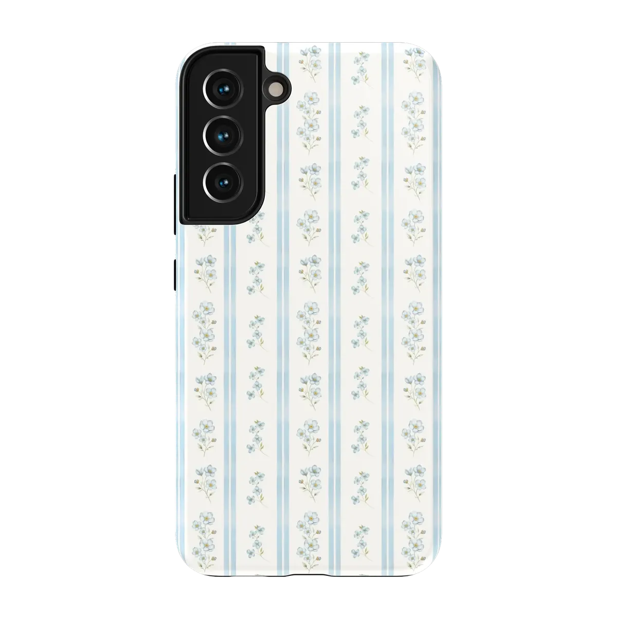 Cottage Stripe | Blue Floral Case
