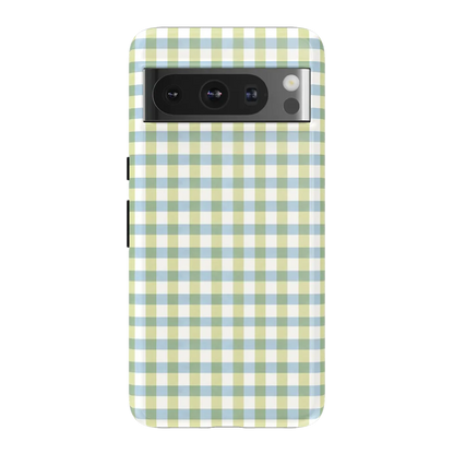 Pastel Picnic | Blue & Green Gingham Case