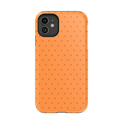 On the Dot | Orange Polka Dot Case