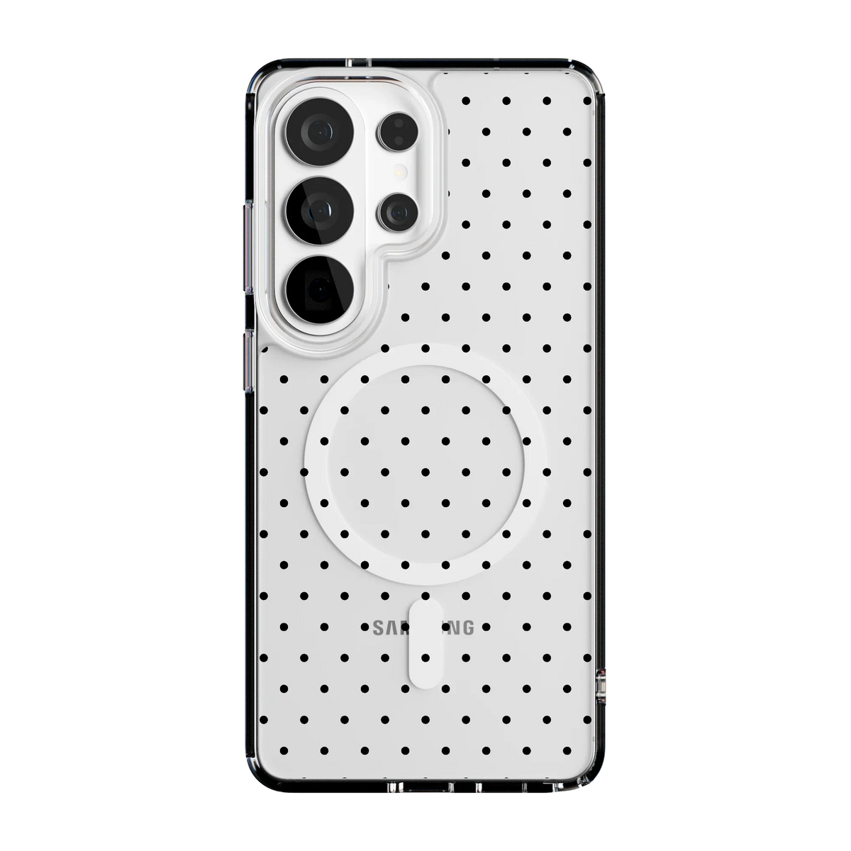 On the Dot | Black Polka Dot Case