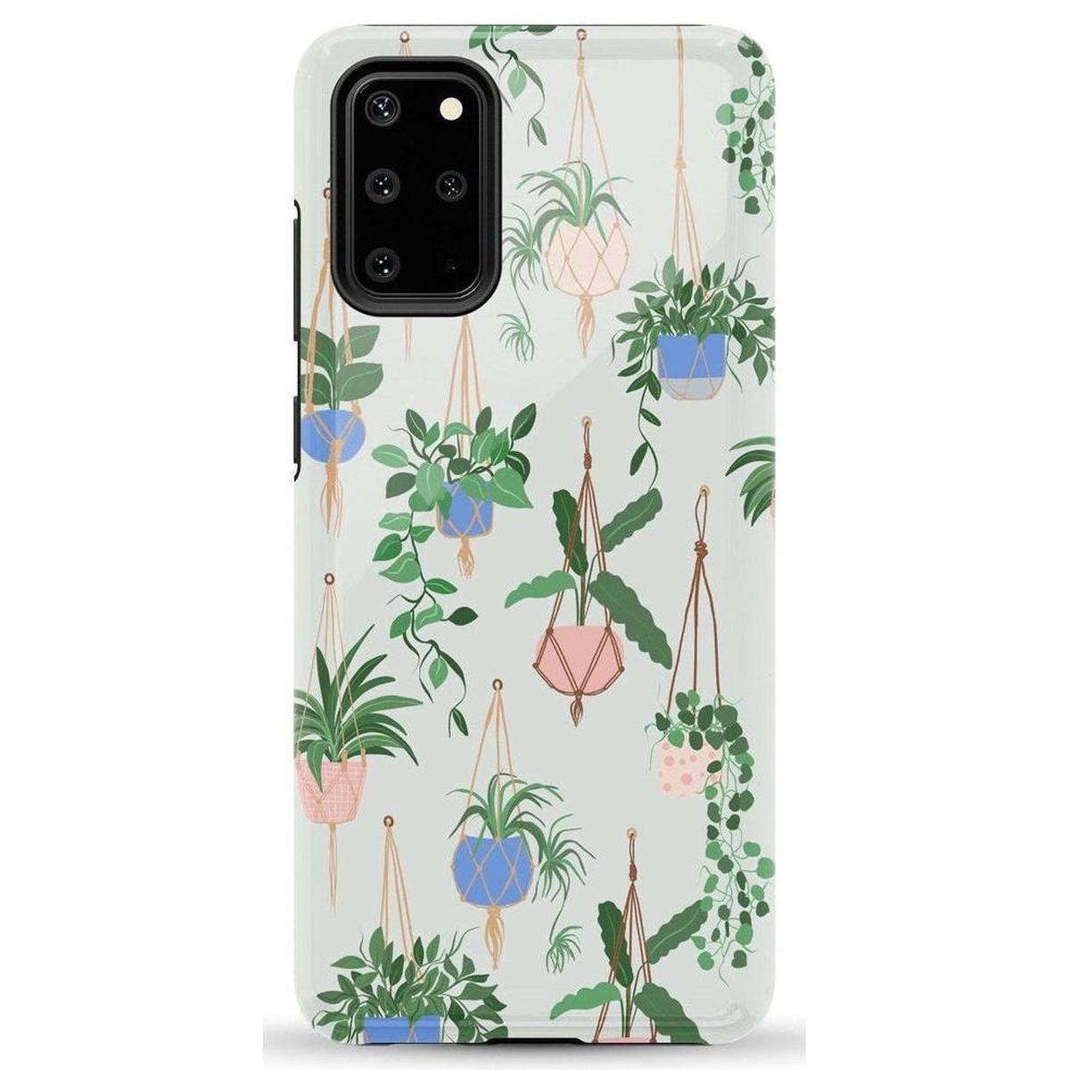 Hanging Around | Potted Plants Floral Samsung Case