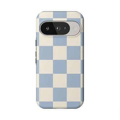 Fit Check | Light Blue Checkerboard Case
