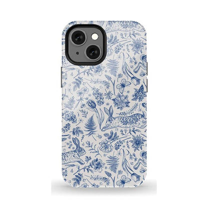 Hop & Bloom | Bunny Toile Case