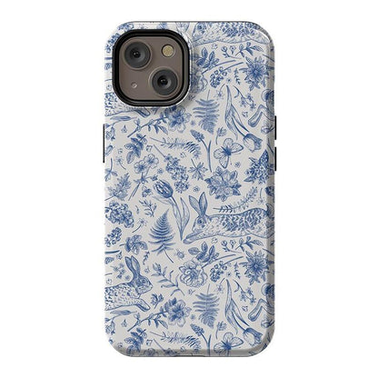 Hop & Bloom | Bunny Toile Case