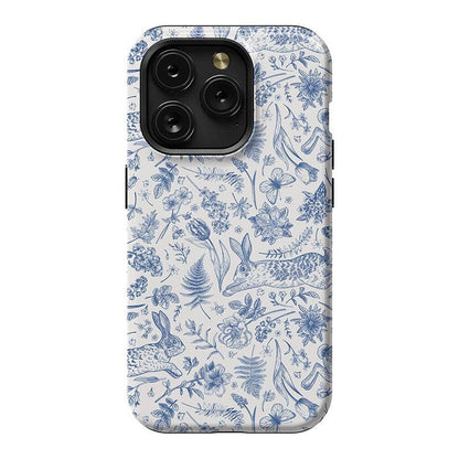 Hop & Bloom | Bunny Toile Case