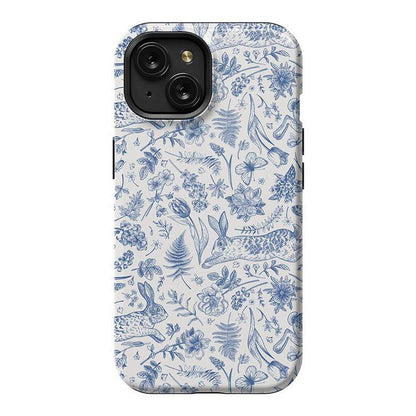 Hop & Bloom | Bunny Toile Case