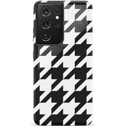 Houndstooth | High Contrast Design Case