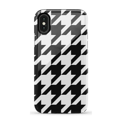 Houndstooth | High Contrast Design Case