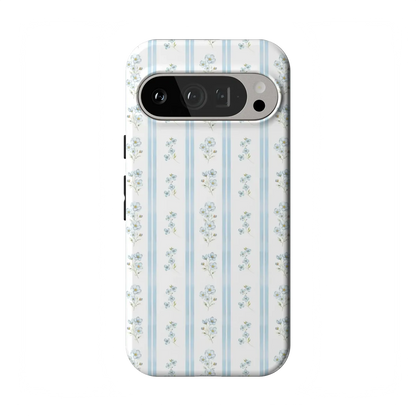 Cottage Stripe | Blue Floral Case