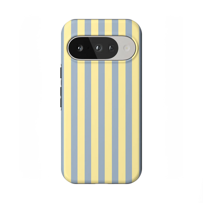 Coastline Stripes | Blue & Yellow Case