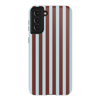 Sunday in Brooklyn | Blue Stripes Case