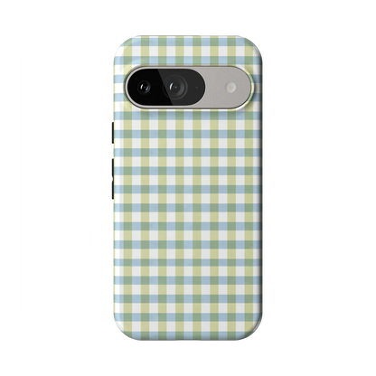 Pastel Picnic | Blue & Green Gingham Case