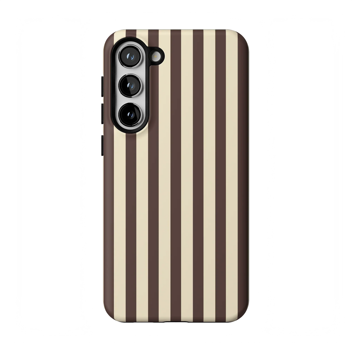 S'more Stripes | Brown Striped Case