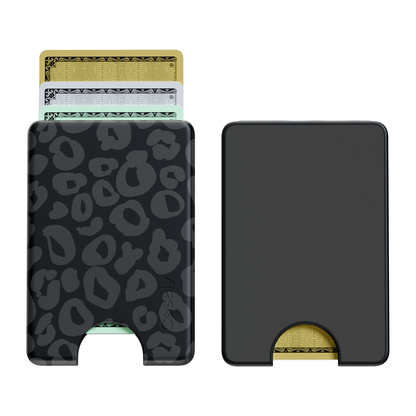 Into the Wild | Black Leopard MagWallet