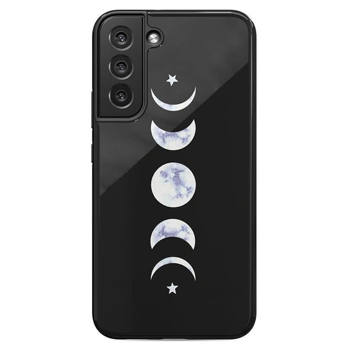 It's Just a Phase | Marble Moon Samsung Case