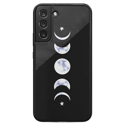 It's Just a Phase | Marble Moon Samsung Case