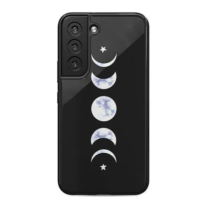 It's Just a Phase | Marble Moon Samsung Case